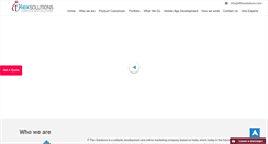 Desktop Screenshot of itflexsolutions.com